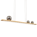 Светодиодная линейная люстра IONA Сhandelier gold 103 варинант исполнения - 1 | Loft Concept в Твери