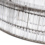 Подвесная люстра в форме круга Light Source Antique Nickel варинант исполнения - 2 | Loft Concept в Твери