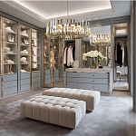 Бра цвета никель с изогнутыми хрустальными элементами Radiant Ribbons варинант исполнения - 8 | Loft Concept в Твери