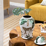 Ваза из фарфора с ручной росписью Leopard Collection  варинант исполнения - 7 | Loft Concept в Твери