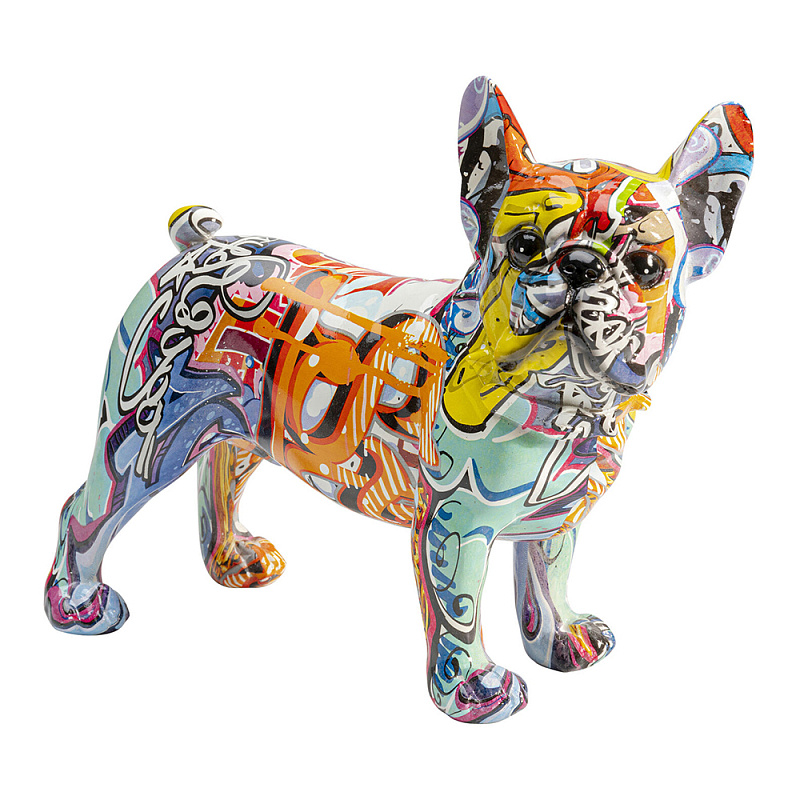 Статуэтка Graffiti Bulldog Поп-Арт  Мульти в Твери | Loft Concept 
