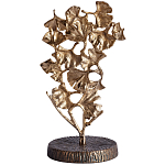 Статуэтка Metal Flowers Вrass Gold варинант исполнения - 1 | Loft Concept в Твери