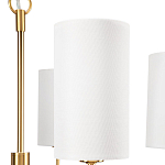 Люстра с белыми плафонами в форме цилиндра и металлическим основанием Nicoleta варинант исполнения - 2 | Loft Concept в Твери