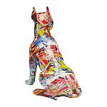 Статуэтка Graffiti Dog Поп-Арт варинант исполнения - 2 | Loft Concept в Твери