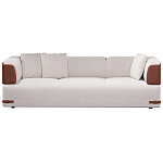 Трехместный диван Richmond с кожаной отделкой варинант исполнения - 1 | Loft Concept в Твери