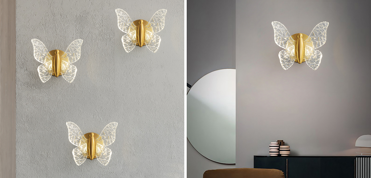 Бра Butterfly Wall Lamp Н Бра Butterfly Wall Lamp Н - Loft-Concept в Твери