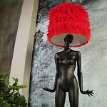 Лампа MANNEQUIN LAMP с абажуром модельный позинг варинант исполнения - 6 | Loft Concept в Твери