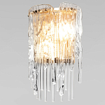 Бра с эффектом стекающего стекла и прозрачными трубками Textured Glass варинант исполнения - 4 | Loft Concept в Твери