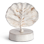 Статуэтка белая Metal Flowers Аntique Рlating варинант исполнения - 2 | Loft Concept в Твери