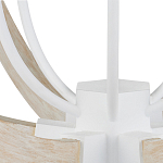 Подвесной светильник из дерева в форме сферы Eco Light варинант исполнения - 1 | Loft Concept в Твери