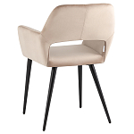 Стул с подлокотниками бежевый NEASAN STOOL варинант исполнения - 5 | Loft Concept в Твери