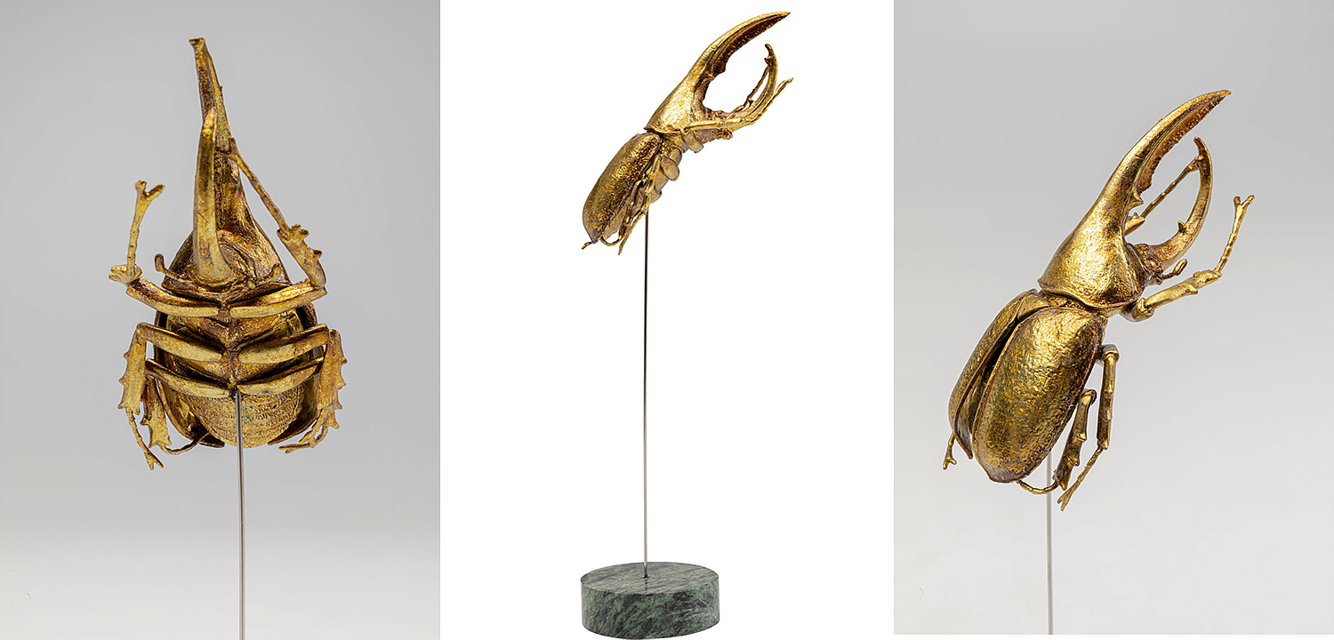 Статуэтка Golden Beetle on standing II - Loft-Concept в Твери