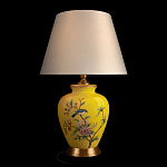 Настольная лампа желтая с изображением птиц Slip Away варинант исполнения - 8 | Loft Concept в Твери