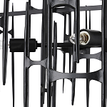 Люстра черная остроконечной формы Black Satin варинант исполнения - 2 | Loft Concept в Твери