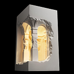 Встраиваемый в стену гипсовый светильник под покраску с колоннами и арками в античном стиле Antiquity Athena варинант исполнения - 7 | Loft Concept в Твери