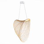 Подвесной светильник фигурный из деревянных прутьев Ecofriendly Light Source варинант исполнения - 5 | Loft Concept в Твери
