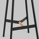Черный барный стул Knopper варинант исполнения - 6 | Loft Concept в Твери
