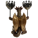 Подсвечник в виде дракона Dragon with Two Candlesticks варинант исполнения - 7 | Loft Concept в Твери