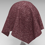 Мебельная ткань Шенилл фиолетовый цвет 138 см T4-25 варинант исполнения - 8 | Loft Concept в Твери