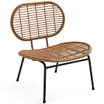 Садовое кресло из искусственного ротанга Mills Rattan Wicker Chair варинант исполнения - 1 | Loft Concept в Твери