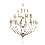 Люстра трехъярусная с 28 лампами Balthazar варинант исполнения - 3 | Loft Concept в Твери