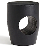 Приставной столик черного цвета AMORPHOUS варинант исполнения - 2 | Loft Concept в Твери