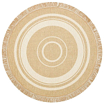 Ковер из комбинированного состава с узором The Cycle of Happiness варинант исполнения - 1 | Loft Concept в Твери