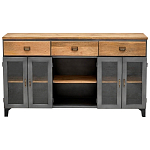 Комод Loft Metal Wooden Chest of Drawers варинант исполнения - 1 | Loft Concept в Твери