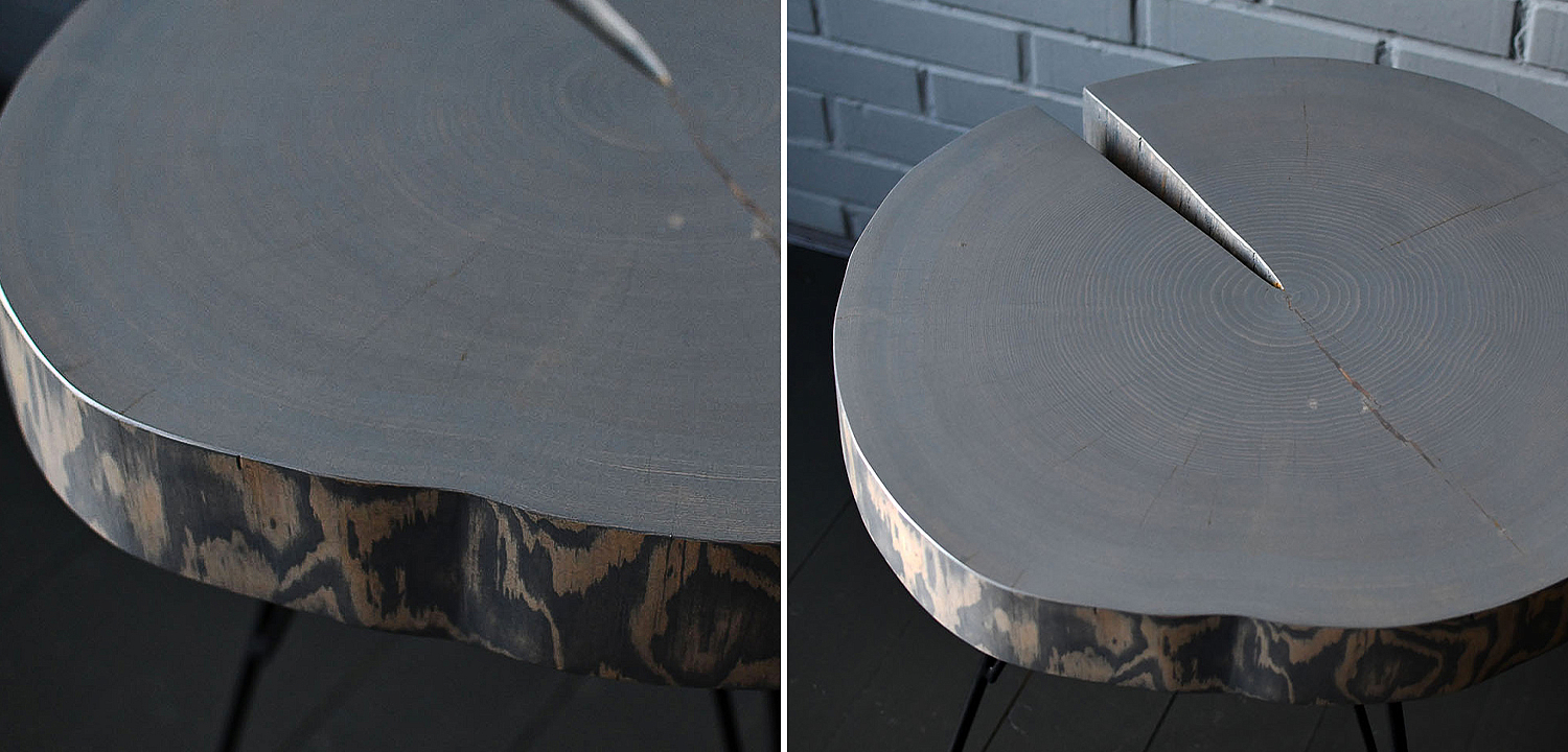 Кофейный стол Farley Industrial Metal Rust Coffee Table Кофейный стол Farley Industrial Metal Rust Coffee Table - Loft-Concept в Твери