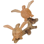 Статуэтка из дерева черепахи Animals of the World 25 варинант исполнения - 1 | Loft Concept в Твери