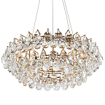 Люстра с хрустальными подвесками в форме капель Sidney Crystal Chandelier 80 варинант исполнения - 1 | Loft Concept в Твери