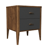 Тумба прикроватная с 2-мя ящиками Tasteful Furniture Light варинант исполнения - 4 | Loft Concept в Твери