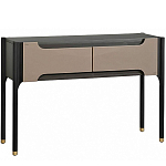 Консоль тёмно-коричневого цвета с 2-мя ящиками Gladstone варинант исполнения - 1 | Loft Concept в Твери