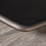 Столик журнальный квадратный  с полкой Sculptural Marble Accent с мрамором  варинант исполнения - 6 | Loft Concept в Твери