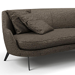 Мебельная ткань Шенилл коричневый цвет 138 см T4-41 варинант исполнения - 10 | Loft Concept в Твери