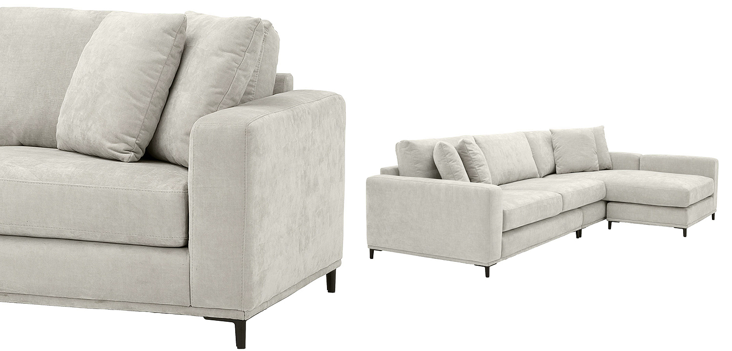 Диван Eichholtz Sofa Feraud Lounge sand Диван Eichholtz Sofa Feraud Lounge sand - Loft-Concept в Твери