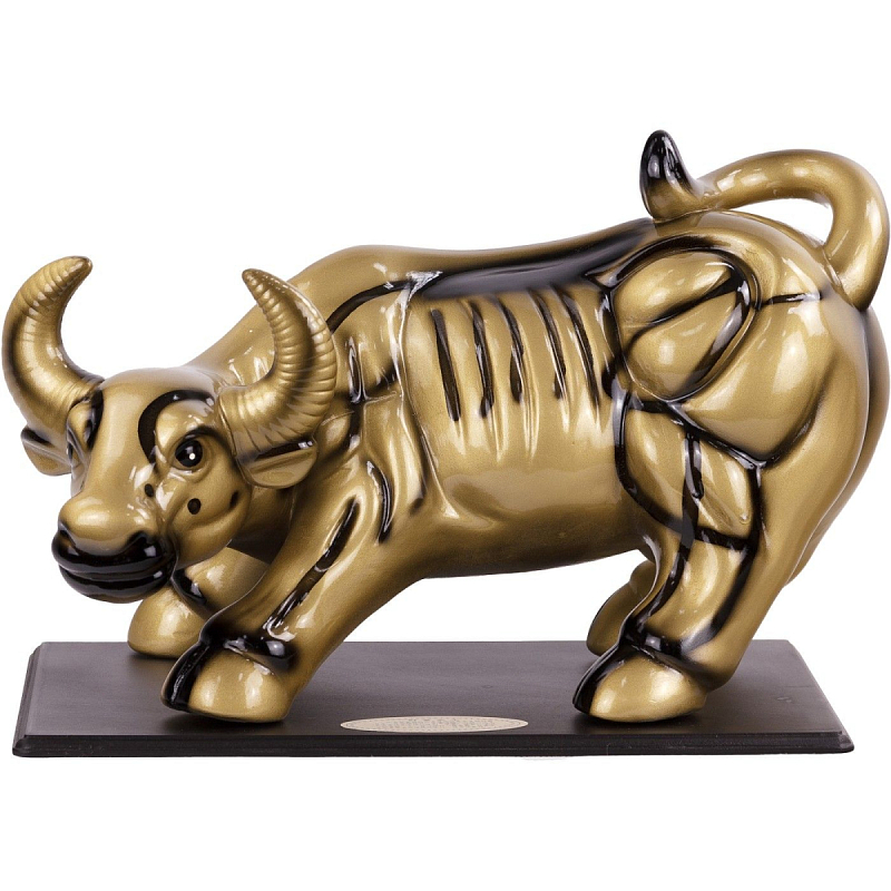Фигурка Beige bull Коричневый Бежевый Фигурка Beige bull Коричневый Бежевый в Твери | Loft Concept