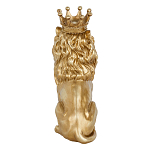 Статуэтка лев с детализированной гривой и изящной короной Lion Crown  варинант исполнения - 3 | Loft Concept в Твери