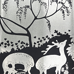 Обои ручная роспись в стиле Арт-деко Rateau Original colourway on Electrum gilded paper варинант исполнения - 2 | Loft Concept в Твери