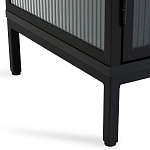 Сервант четырехдверный с рифленым стеклом The Keeper варинант исполнения - 5 | Loft Concept в Твери