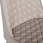 Стул барный светло-серый из экокожи Spectacular High Bar Stool варинант исполнения - 3 | Loft Concept в Твери