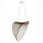 Подвесной светильник фигурный из деревянных прутьев Ecofriendly Light Source варинант исполнения - 3 | Loft Concept в Твери