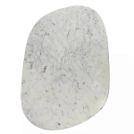 Журнальный столик овальный с мраморной столешницей Decor Showcase варинант исполнения - 2 | Loft Concept в Твери