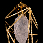 Подвесной светильник с плафоном в виде камня Embodiment варинант исполнения - 5 | Loft Concept в Твери