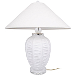 Настольная лампа керамическая с абажуром Valencia варинант исполнения - 2 | Loft Concept в Твери