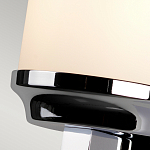 Бра для ванных комнат с белым цилиндрическим плафоном на прямоугольном основании цвета хром Feiss варинант исполнения - 6 | Loft Concept в Твери