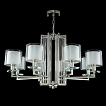 Люстра с 8-ю цилиндрическими плафонами из стекла Laurent варинант исполнения - 9 | Loft Concept в Твери
