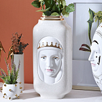 Ваза с золотисто-белыми фрагментами Faces of Imagination варинант исполнения - 4 | Loft Concept в Твери