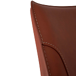 Стул коричневый из искуственной кожи на 4-х ножках Enigma Brown варинант исполнения - 4 | Loft Concept в Твери