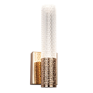 Бра Dew Drops Tube Gold Wall Lamp